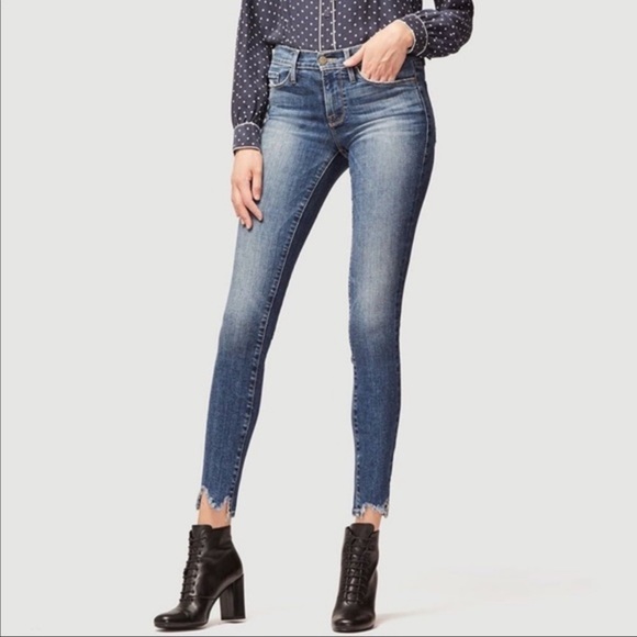 Frame Denim Denim - 🌈FRAME Le Skinny de Jeanne Edgewater Chew Jeans Blue Size 26